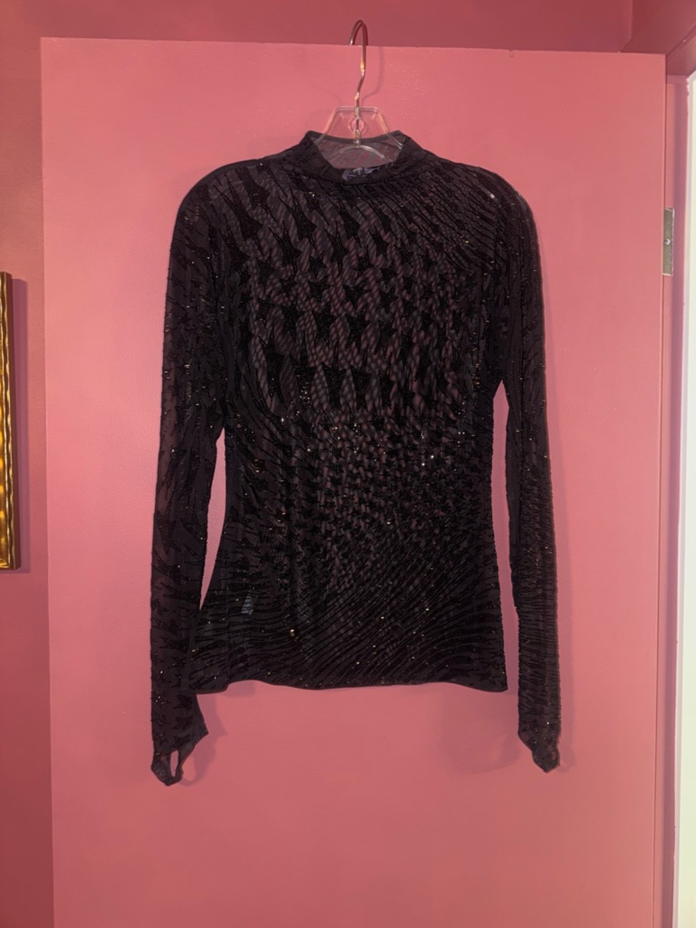 Mugler x H&M rhinestone star embellished top - Picture 4 of 9